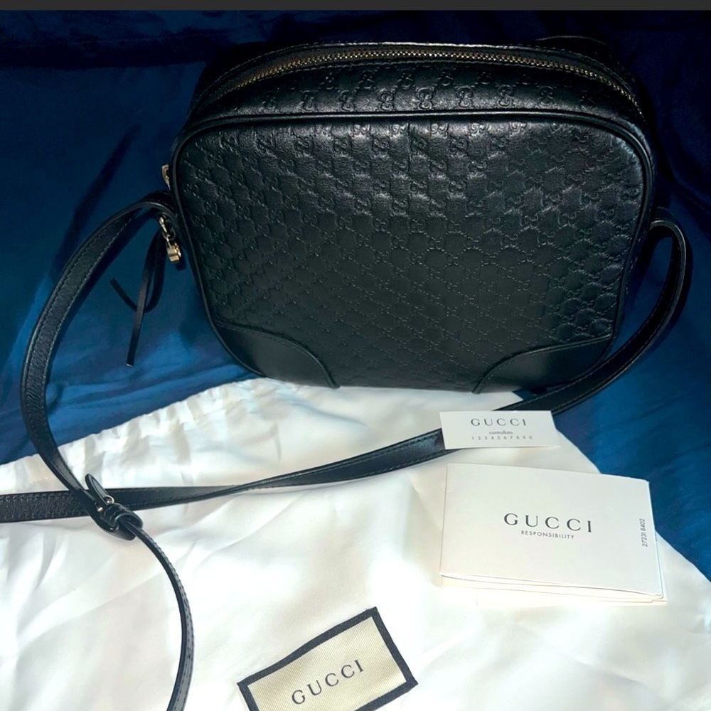 Gucci Microguccissima Mini Bree Messenger